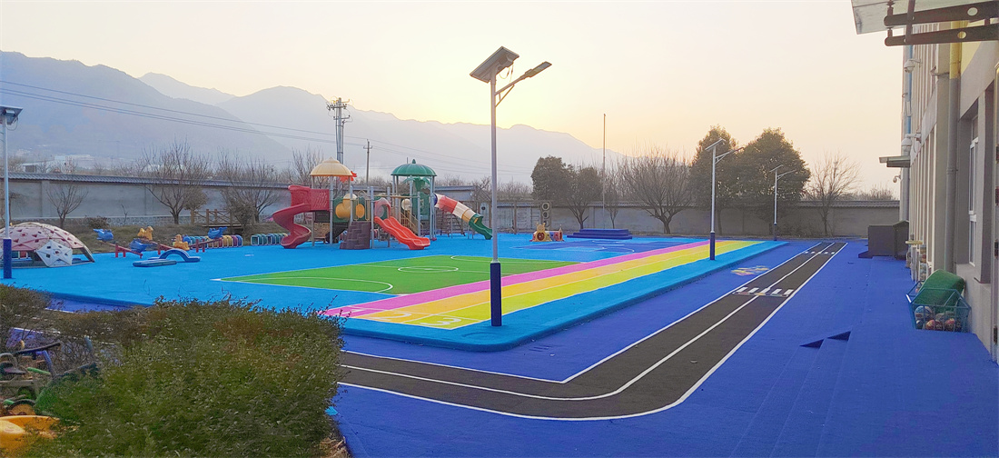 幼儿园场地设计，优发娱乐·(国际)官方网站幼儿园专用地弹坪