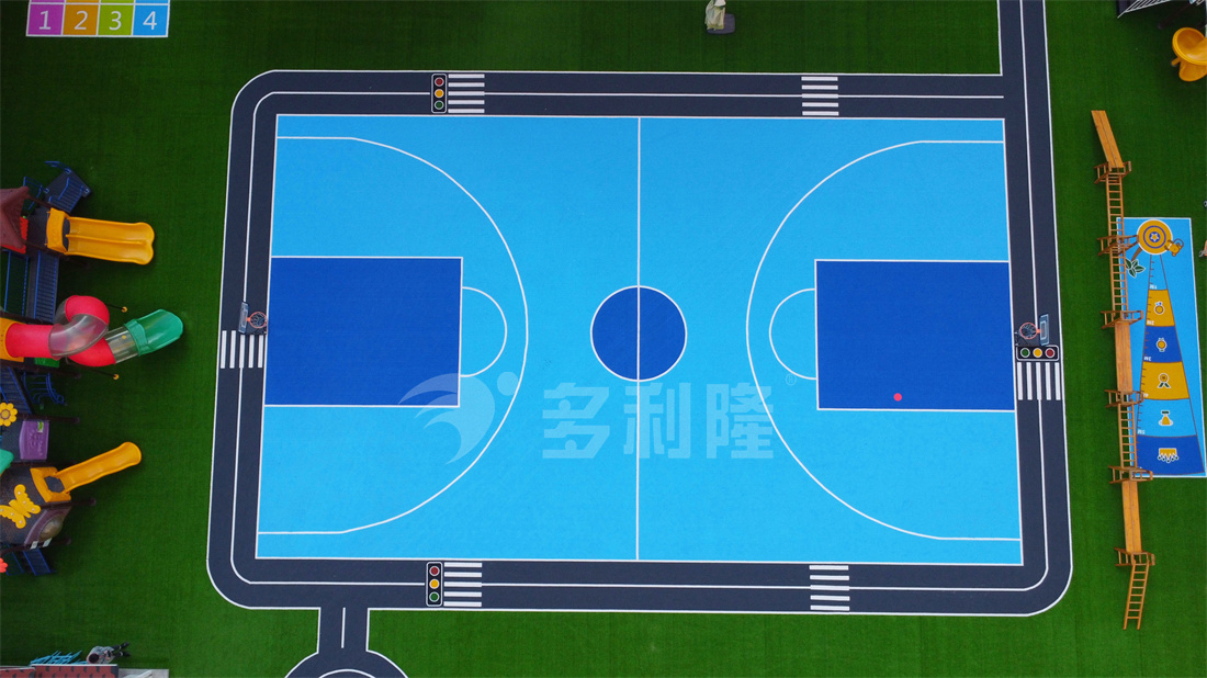 幼儿园篮球特色运动,幼儿园篮球教育,幼儿园篮球场规划