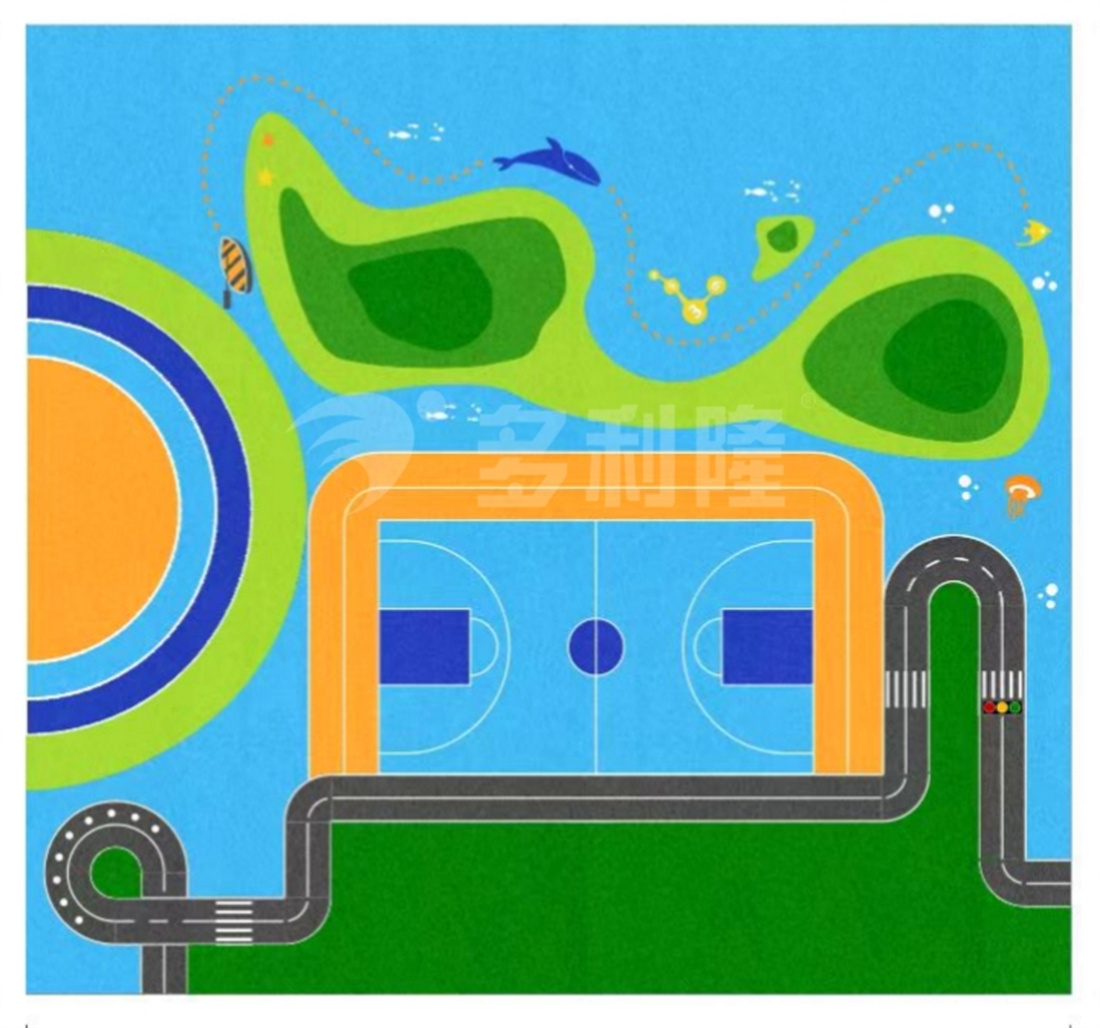 幼儿园户外场地设计,幼儿园操场设计